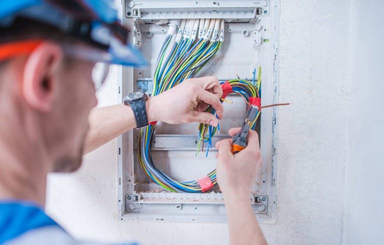 Electrical Handyman at work